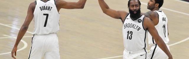 kaiyun.com-三巨头合体机会只剩10场？篮网的磨合打上问号